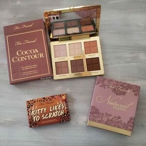 Too Faced Bundle - Cocoa Contour Palette - Natural MATTE - KITTY LIKES TO SCRATC